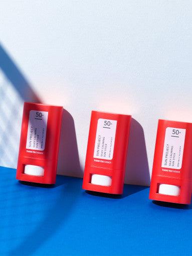 [THANK YOU FARMER] Sun Project Silky Calming Sun Stick SPF50+ PA++++ 14g Sun Stick THANK YOU FARMER