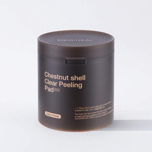 MEDIHEAL Chestnut Shell Clear Peeling Pad (60 Pads) Peeling Pad MEDIHEAL