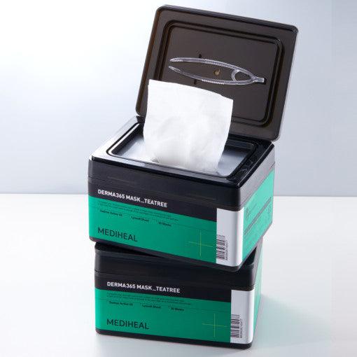 MEDIHEAL Derma 365 Teetree Mask (30 Masks) Mask Sheet MEDIHEAL