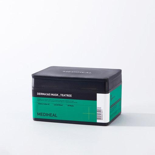 MEDIHEAL Derma 365 Teetree Mask (30 Masks) Mask Sheet MEDIHEAL