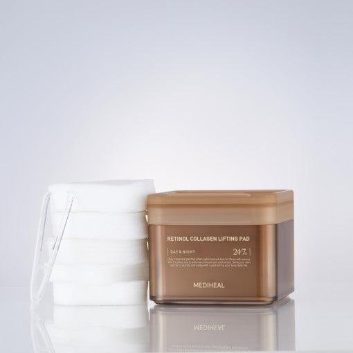 MEDIHEAL Retinol Collagen Lifting Pad (100 Pads)-thekimyoung.com