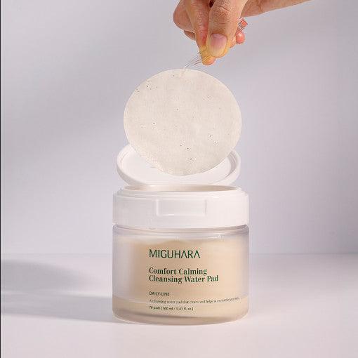 MIGUHARA Comfort Calming Cleansing Water Pad 70 pads 160ml-thekimyoung.com