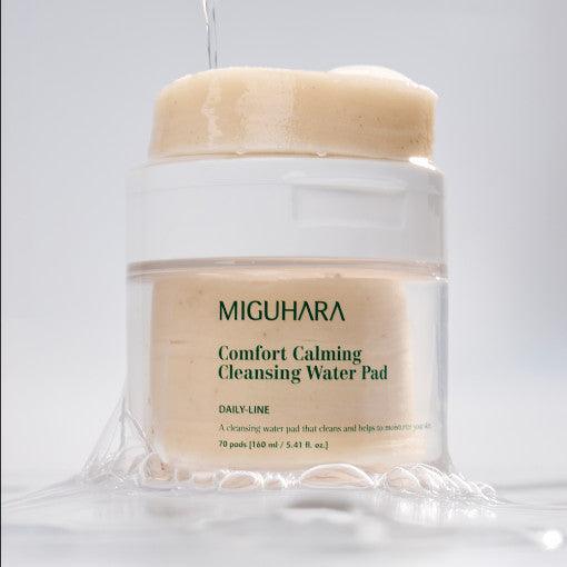 MIGUHARA Comfort Calming Cleansing Water Pad 70 pads 160ml-thekimyoung.com