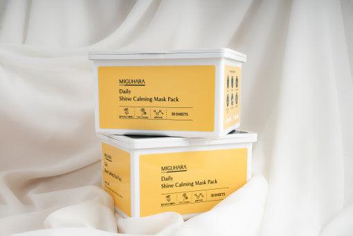 MIGUHARA Daily Shine Calming Mask Pack 30 sheets 350g-thekimyoung.com