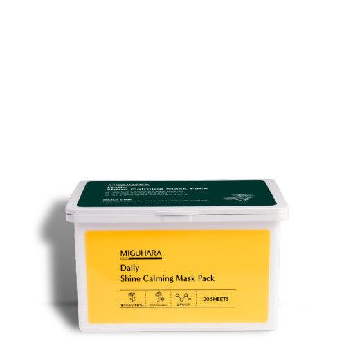 MIGUHARA Daily Shine Calming Mask Pack 30 sheets 350g-thekimyoung.com