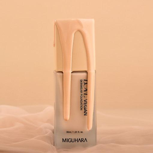 MIGUHARA Love Vegan Skinware Foundation SPF30 PA+++ 30ml #21-thekimyoung.com