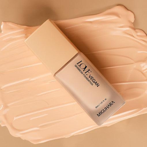 MIGUHARA Love Vegan Skinware Foundation SPF30 PA+++ 30ml #21-thekimyoung.com