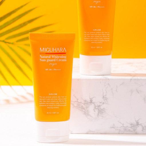 MIGUHARA Natural Whitening Sun Guard Cream Origin SPF50+/PA++++ 50ml-thekimyoung.com