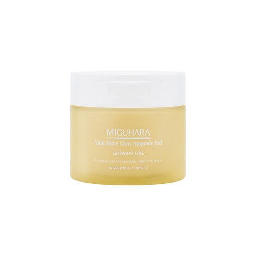 MIGUHARA Vital Shine Glow Ampoule Pad 70 pads 150ml-thekimyoung.com