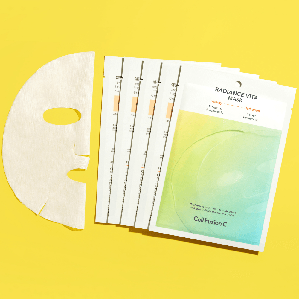 [Cell Fusion C] Radiance Vita Masks (5 sheets) 25ml x 5ea Mask Sheet Cell Fusion C