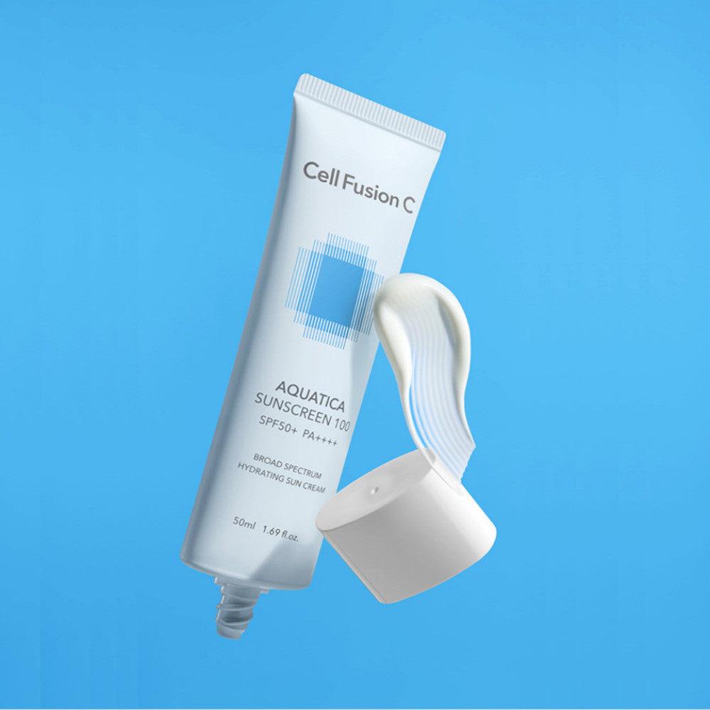 [Cell Fusion C] Aquatica Sunscreen SPF50+ / PA++++ 50ml Sunscreen Cell Fusion C