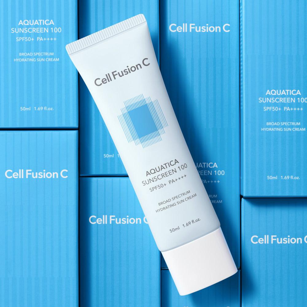 [Cell Fusion C] Aquatica Sunscreen SPF50+ / PA++++ 50ml Sunscreen Cell Fusion C