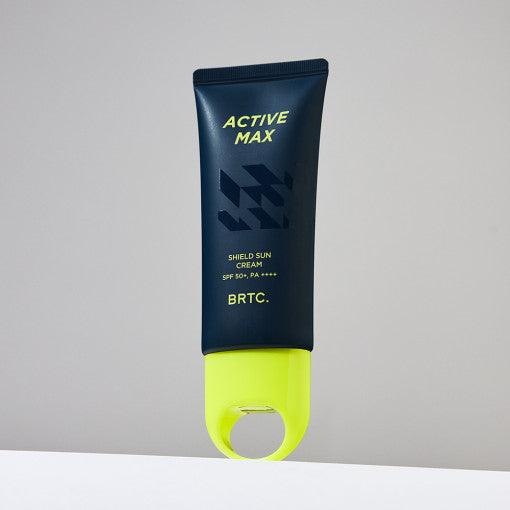 BRTC Active Max Shield Sun Cream SPF 50+/PA ++++ 50ml Sunscreen for Men BRTC