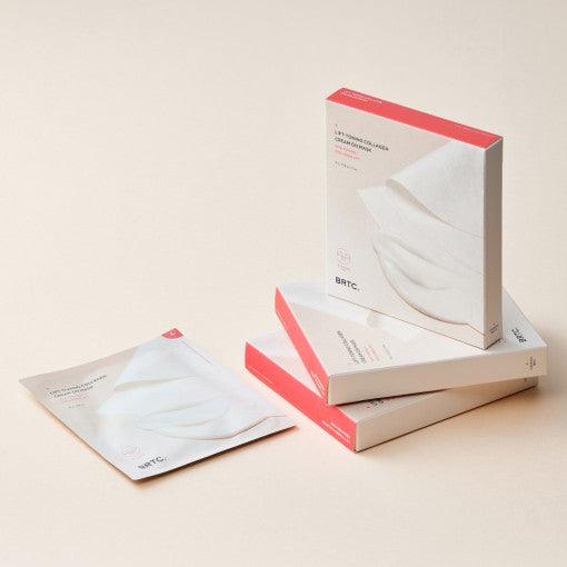 BRTC Lift-Toning Collagen Cream on Mask 5P-thekimyoung.com