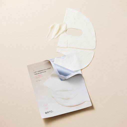 BRTC Lift-Toning Collagen Cream on Mask 5P-thekimyoung.com
