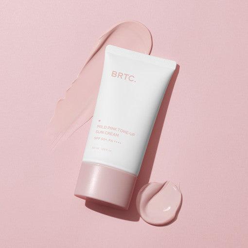 BRTC Mild Pink Tone-Up Sun Cream SPF 50+/PA ++++ 50ml-thekimyoung.com