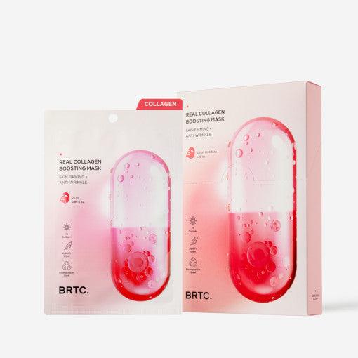 BRTC Real Collagen Boosting Mask 25ml X 10P Mask Sheet BRTC
