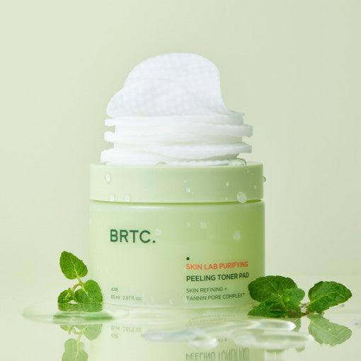BRTC Skin Lab Purifying Peeling Toner Pad 40ea(85ml)-thekimyoung.com