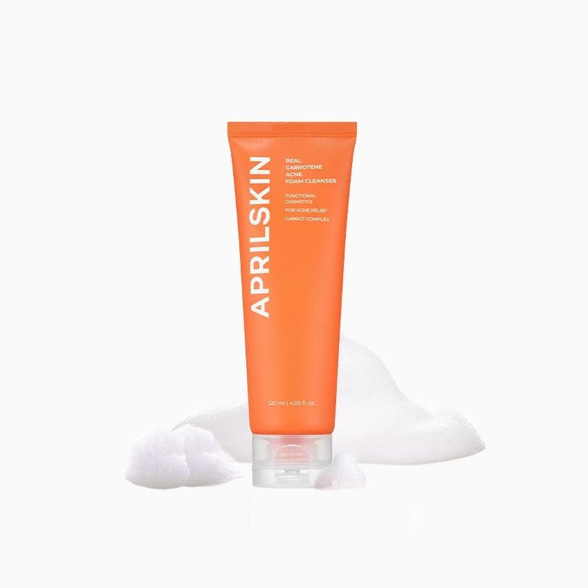 APRILSKIN Carrotene Acne Foam Cleanser 120ml Cleansing Foam APRILSKIN