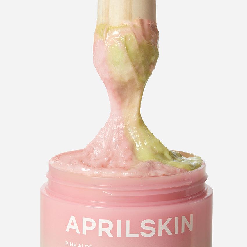 APRILSKIN Pink Aloe Mask-to-Foam Soothing Cleanser 120g Cleansing Foam APRILSKIN