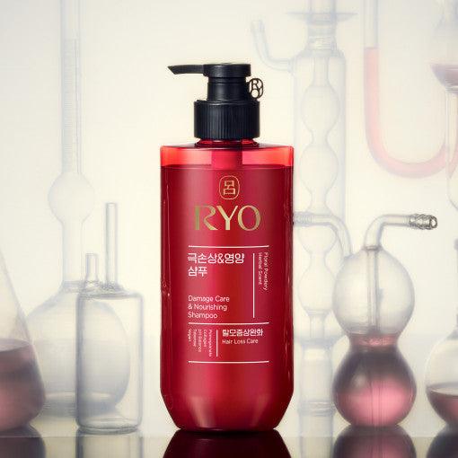 Ryo Damage Care & Nourishing Shampoo 480ml-thekimyoung.com