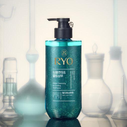 Ryo Deep Cleansing & Cooling Shampoo 480ml-thekimyoung.com