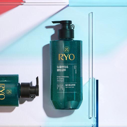 Ryo Deep Cleansing & Cooling Shampoo 480ml-thekimyoung.com