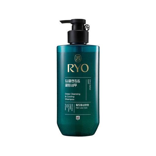 Ryo Deep Cleansing & Cooling Shampoo 480ml-thekimyoung.com