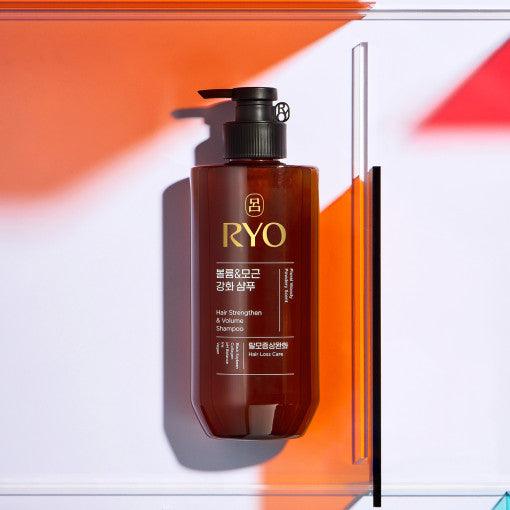 Ryo Hair Strenghten & Volume Shampoo 480ml-thekimyoung.com