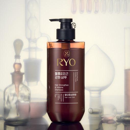 Ryo Hair Strenghten & Volume Shampoo 480ml-thekimyoung.com