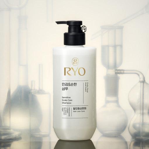 Ryo Sensitive Scalp Care Shampoo 480ml-thekimyoung.com