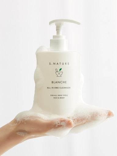 S.NATURE Blanche Cleanser 260ml-thekimyoung.com