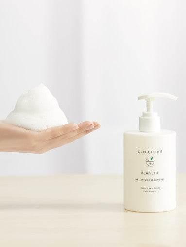 S.NATURE Blanche Cleanser 260ml-thekimyoung.com