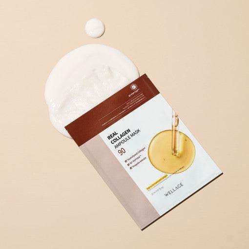 WELLAGE Real Collagen Ampoule Mask Sheet 20ml X 10P Mask Sheet WELLAGE