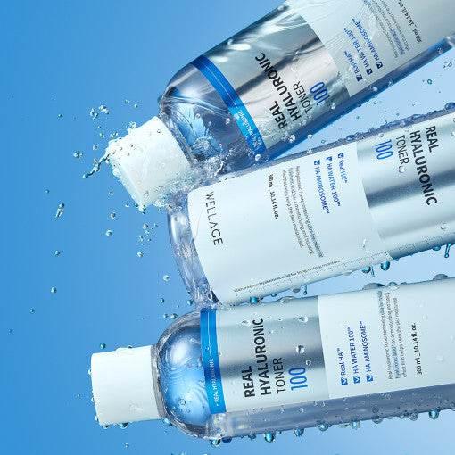 WELLAGE Real Hyaluronic 100 Toner 200ml Toner WELLAGE