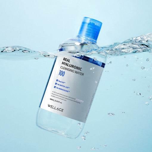 WELLAGE Real Hyaluronic Cleansing Water 400ml-thekimyoung.com