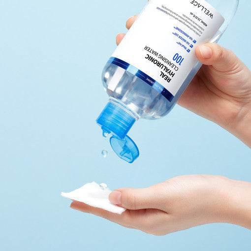 WELLAGE Real Hyaluronic Cleansing Water 400ml-thekimyoung.com