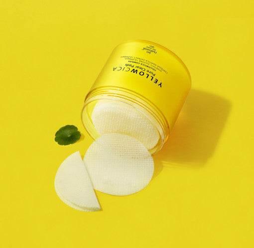 [so natural] Yellow Cica Pore Clear Pad 70ea 140ml Toner Pad so natural