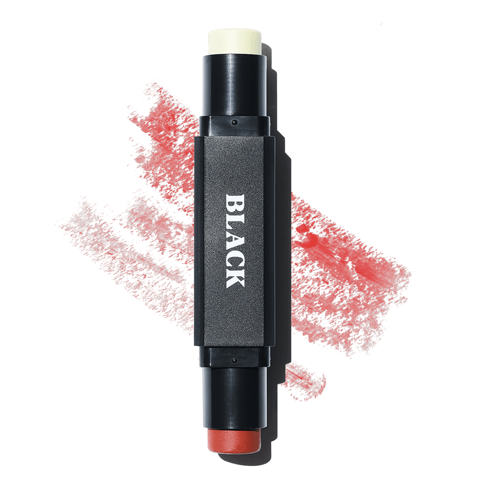 BLACK MONSTER Dual-Sided Lip Balm - Black & Red LIP BALM for Men BLACK MONSTER