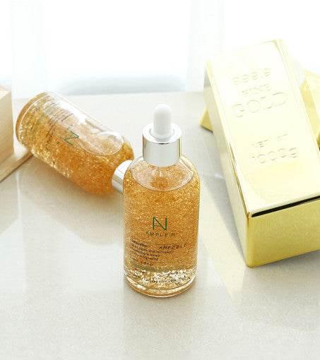 AMPLE:N 24K Gold Shot Ampoule 100ml Ampoule AMPLE:N