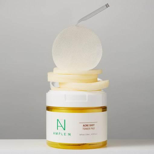 AMPLE:N Acne Shot Toner Pad 130ml-thekimyoung.com