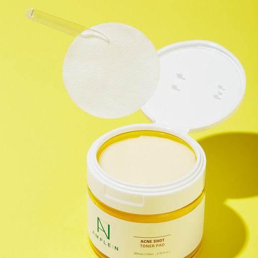 AMPLE:N Acne Shot Toner Pad 130ml-thekimyoung.com