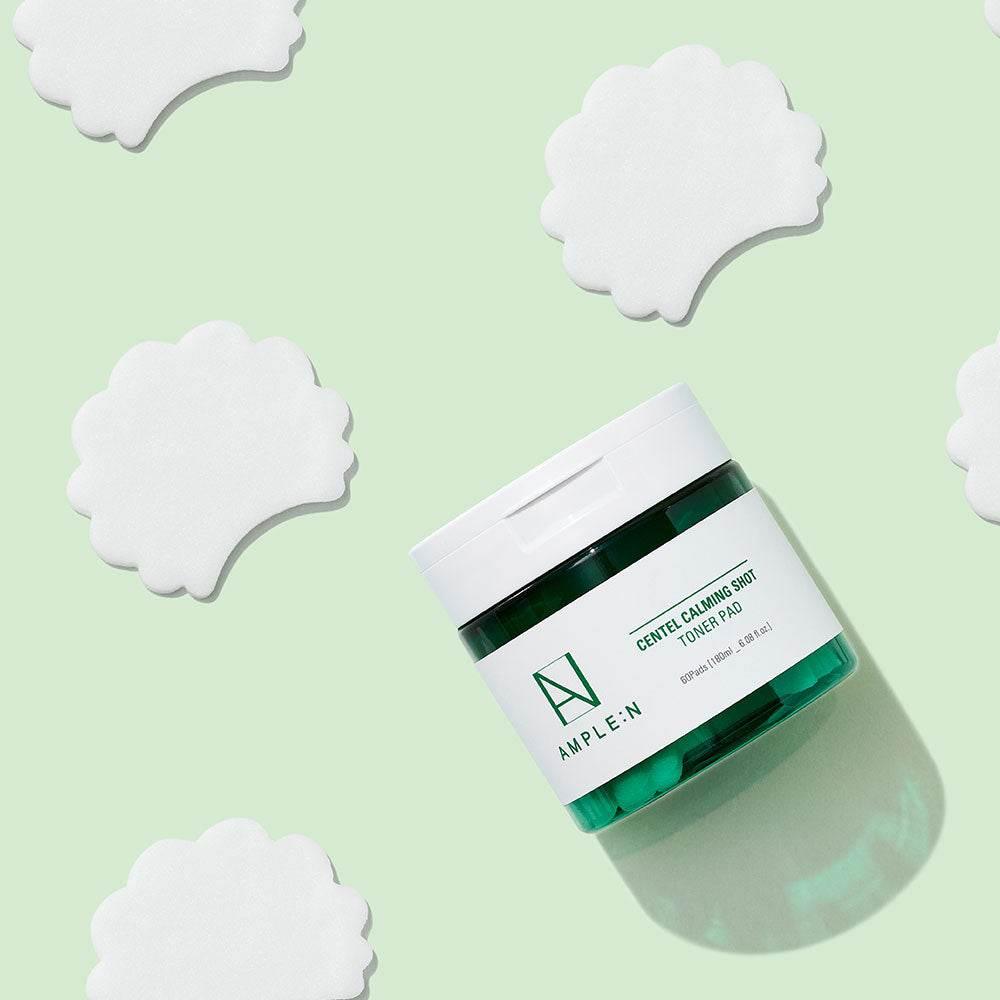 AMPLE:N Centel Calming Shot Toner Pad 180ml-thekimyoung.com
