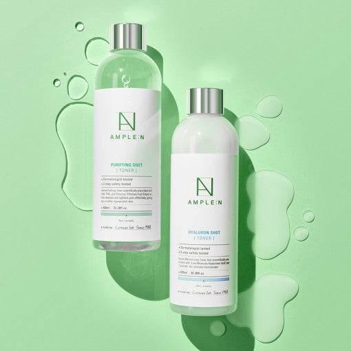 AMPLE:N Hyaluron Shot Toner Jumbo 600ml-thekimyoung.com