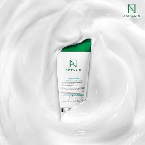 AMPLE:N Purifying Shot Cream Cleanser 150ml-thekimyoung.com