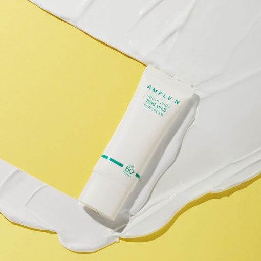 AMPLE:N Solar Shot Zinc Mild Suncream 40ml SPF 50+ PA++++-thekimyoung.com
