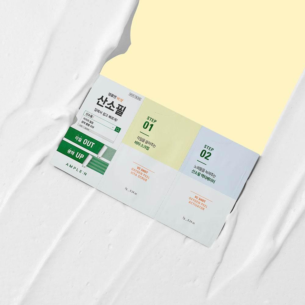 AMPLE:N VC Shot Oxygen Peel x10pc-thekimyoung.com