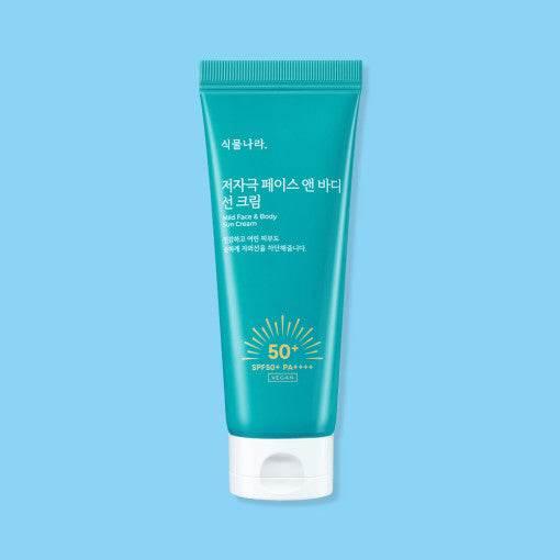 Shingmulnara Oxygen Water Face & Body Sun Cream SPF+ PA++++ 150ml-thekimyoung.com