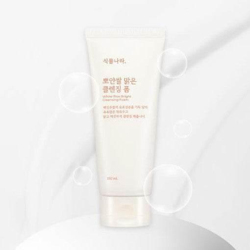Shingmulnara White Rice Bright Cleansing Foam 150ml-thekimyoung.com