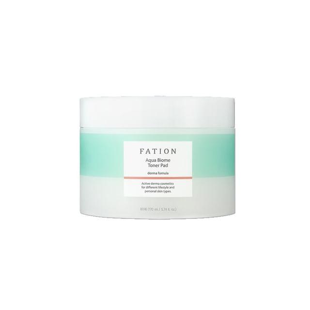 FATION Aqua Biome Toner Pad 170ml (80 pads)-thekimyoung.com